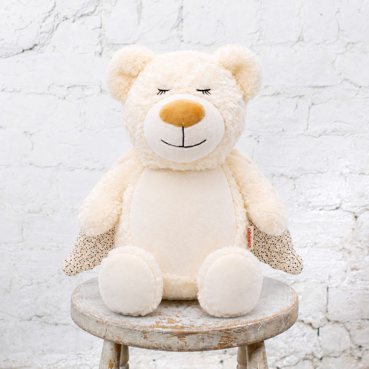Personalized Keepsake Plush with Full Birth Stats