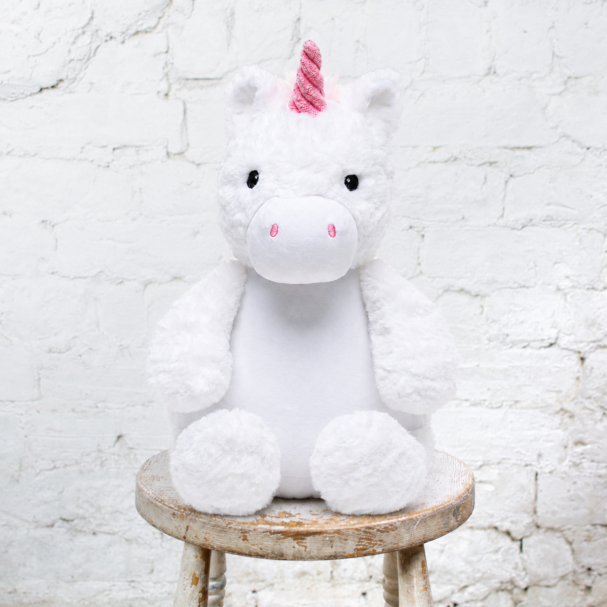 Personalized Keepsake Plush with Full Birth Stats