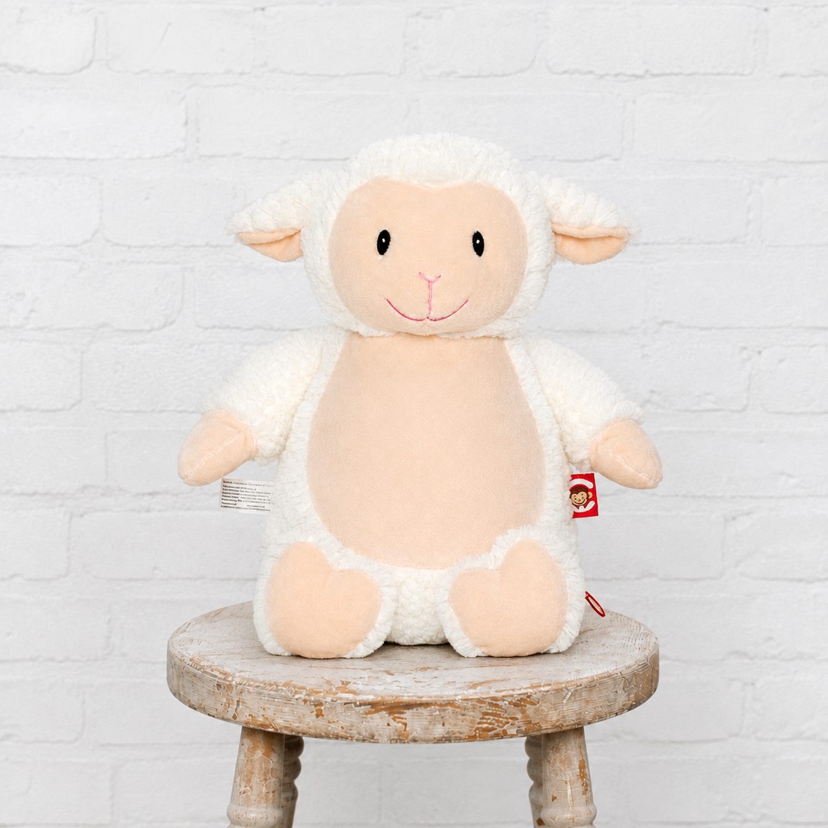 Personalized Keepsake Plush with Full Birth Stats