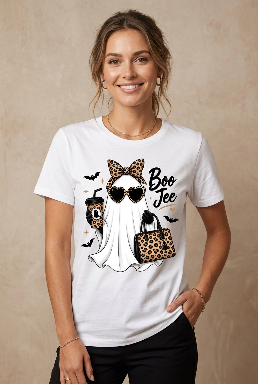 Halloween Tee-Boo Jee Ghost