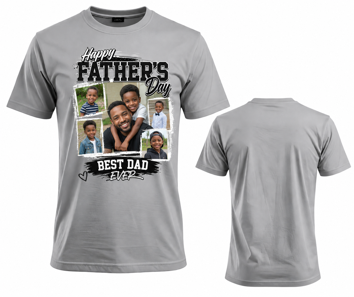 Custom Fathers Day shirt-Cotton