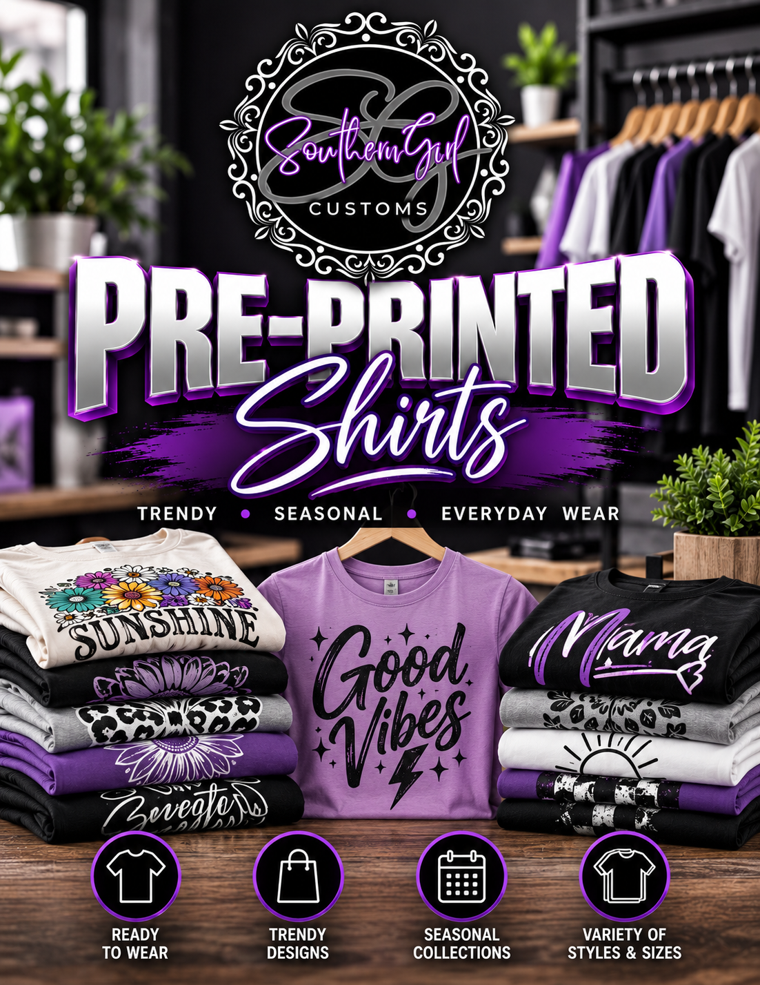 Preprinted Apparel