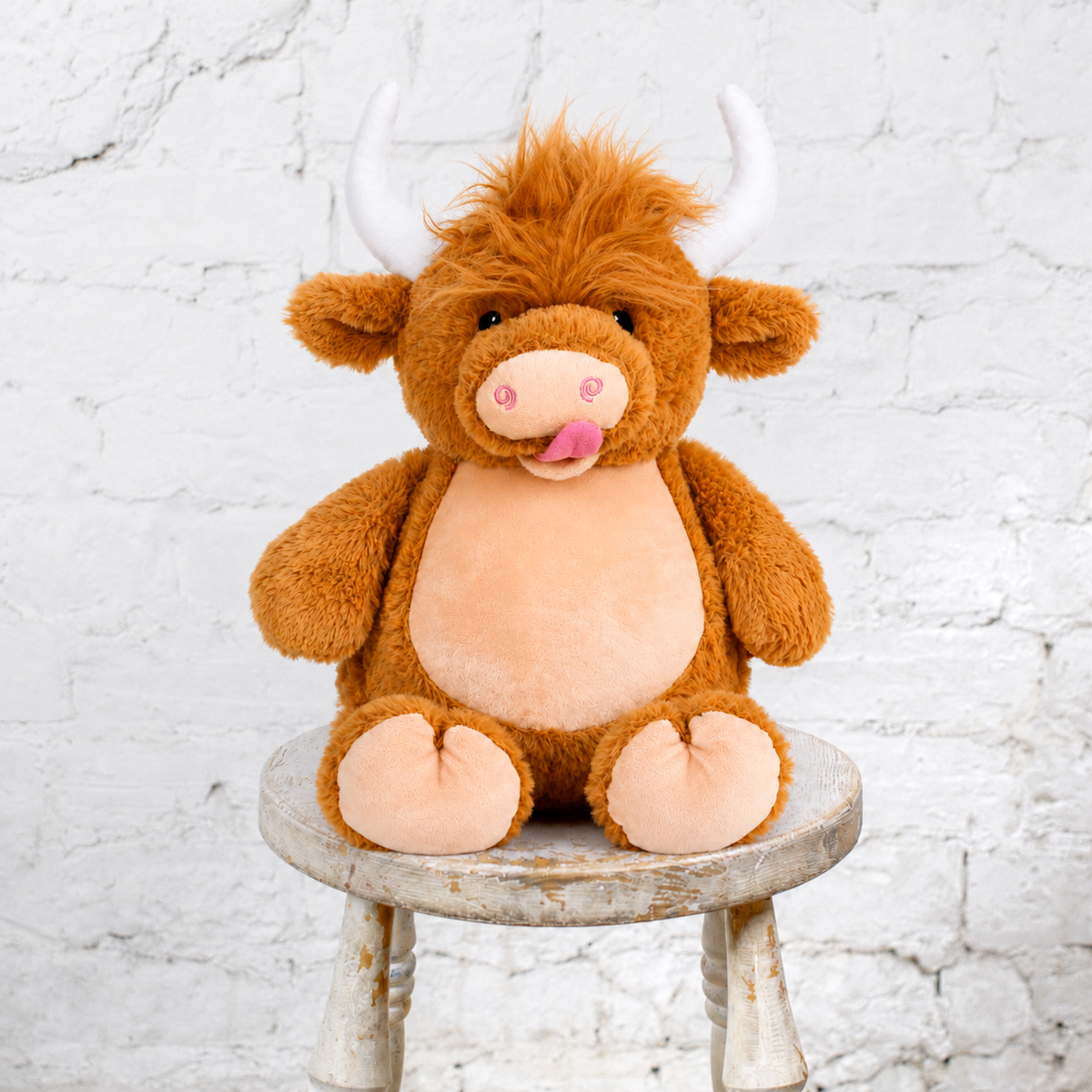 Personalized Keepsake Plush with Full Birth Stats