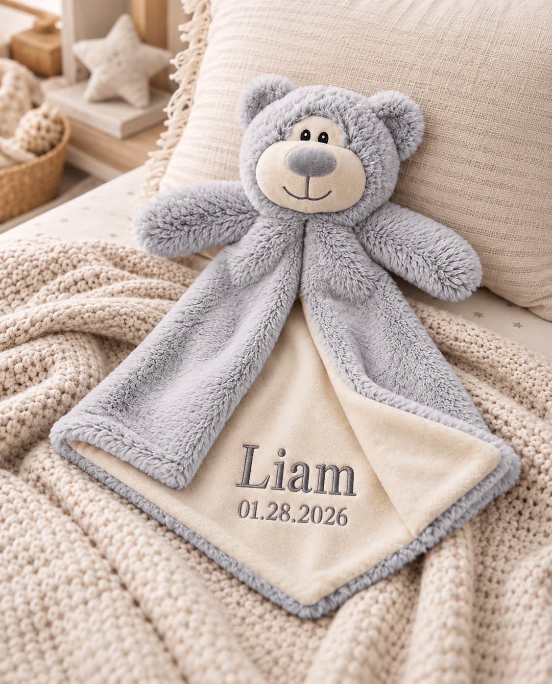 Personalized Lovey Cuddle Blanket