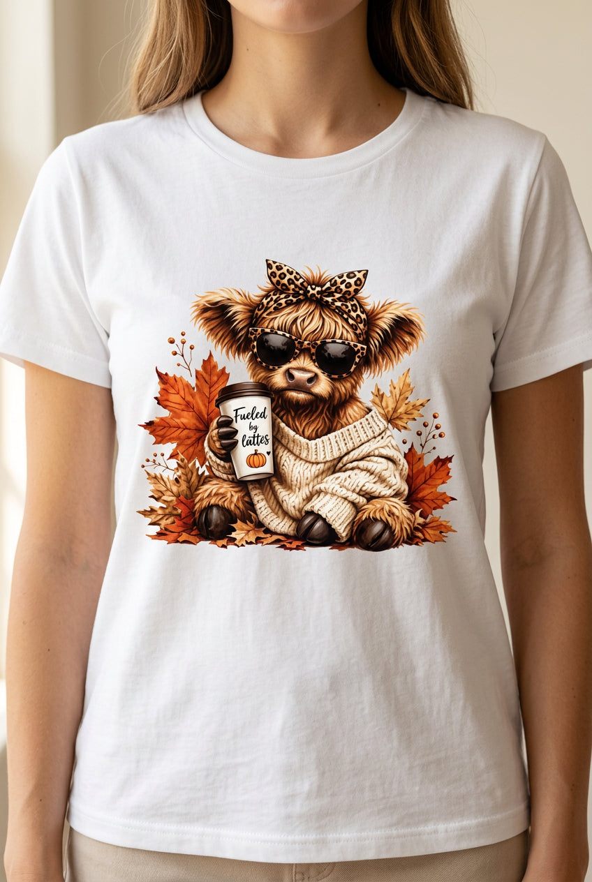 Cofee and Cow Tee