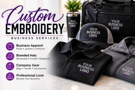 Custom Embroidery Services-Request a free embroidery quote