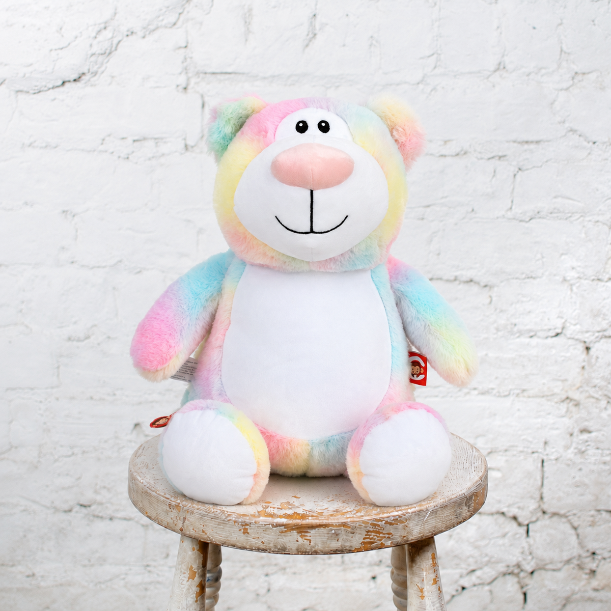 Personalized Keepsake Plush with Full Birth Stats