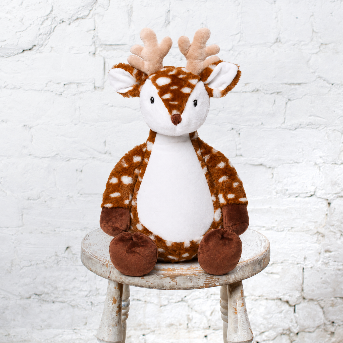 Personalized Keepsake Plush with Full Birth Stats